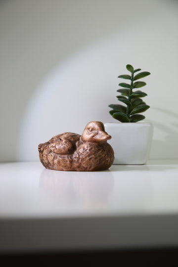 “Duckling” wooden figurine