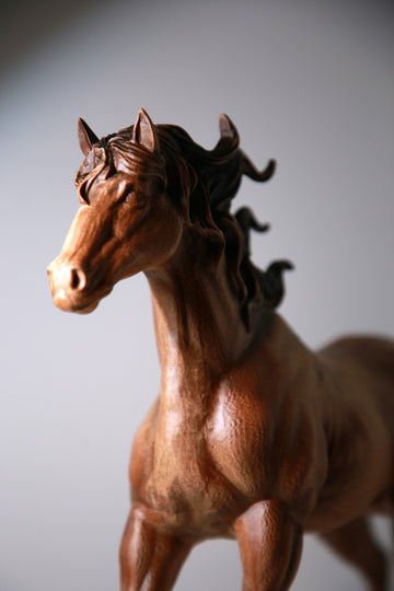 Horse Wooden Sculpture