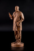 Doctor Wooden Statuette, Doctor retirement gift, Good Doctor Figurine for Shelf, Table Wood Sculpture