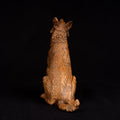 German Shepherd Small Dog Figurine Perfect Gift For Kids, Wooden Statuette for Dog lovers and Bookshelf Decor