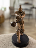 Wood Statue Gladiator with Mace Greek Warrior Sculpture, Roman Gladiator Figurine, Ancient Warrior statuette Gift for Husband